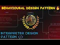 Interpreter Design Pattern Behavioral Design Pattern LLD Java
