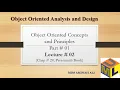 OOAD Object Oriented Principles and Concepts Lec 02