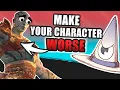 Make your D D character Worse to make it better