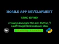 Creating Rectangle Flat Icon Button MDRectangleFlatIconButton Class Mobile App Development
