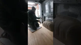 Van Carpet Hack! #shorts #shortsvideo #vanlife