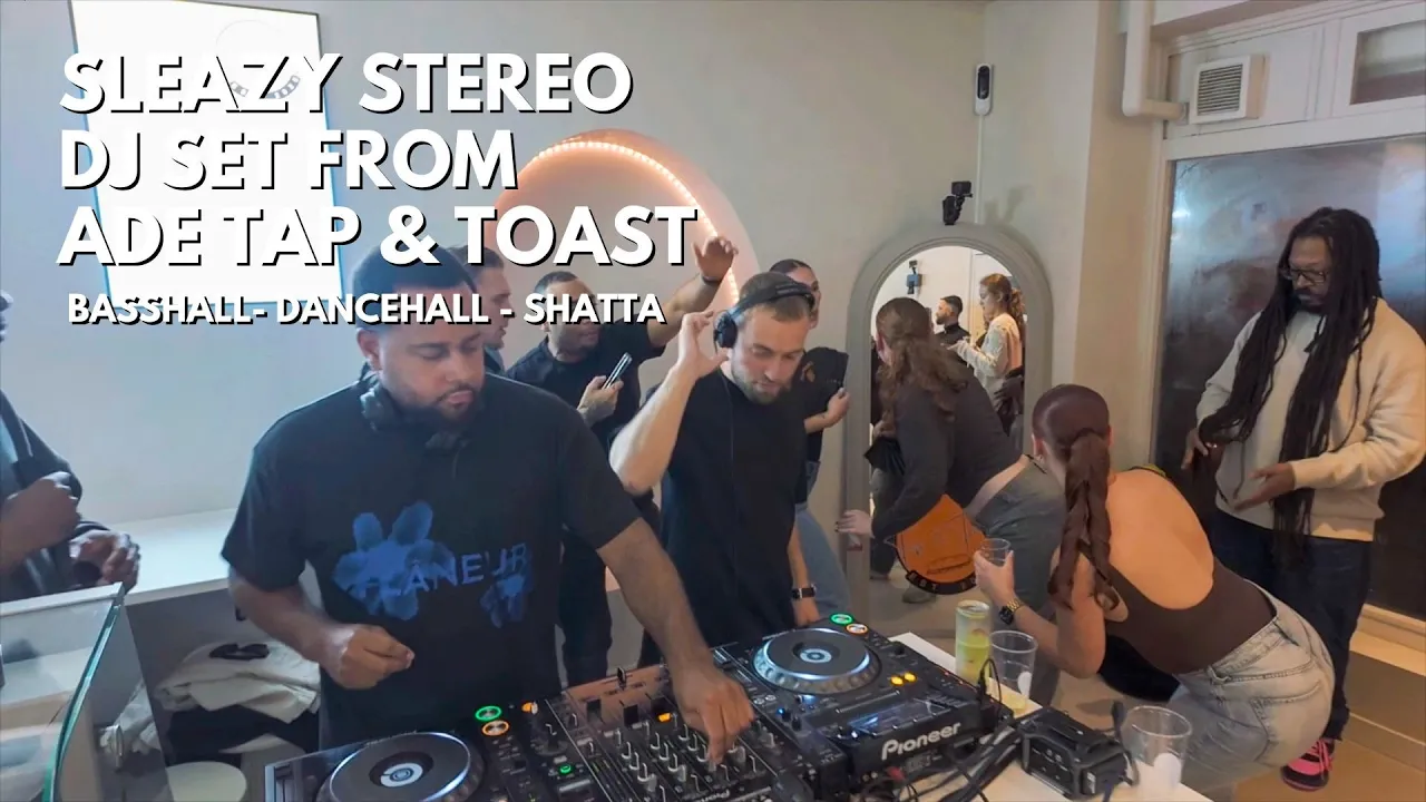Sleazy Stereo DJ Set #3 - ADE Tap & Toast | Basshall, Shatta, Dancehall, Moombahton,