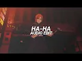 Ha-Ha - forgottenage [edit audio]