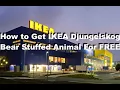 How to Get IKEA Djungelskog Bear Stuffed Animal for FREE