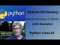 What is Nested Dictionary in Python Nested Dictionary with examples Python class-41