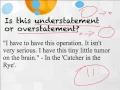 Understatement vs Overstatement