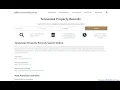Tennessee Property Records Search Real Estate Tax Documents Online By Name or Address