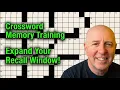 Crossword Memory Training Expand Your Recall Window CrossReads 66