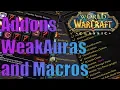Addons Macros and WeakAuras Guide Mage Compendium