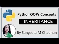 OOPS CONCEPTS Part 3 inheritance in Python Types of Inheritance