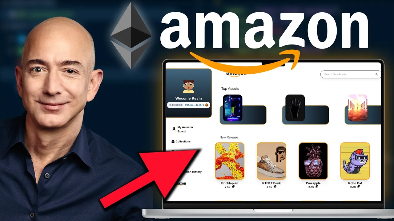 Build Amazon Web 3.0 Blockchain App with Solidity | Moralis | Next.js | Ethers.js | Tailwind CSS