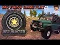 First day in Russian car Driver UAZ HUNTER