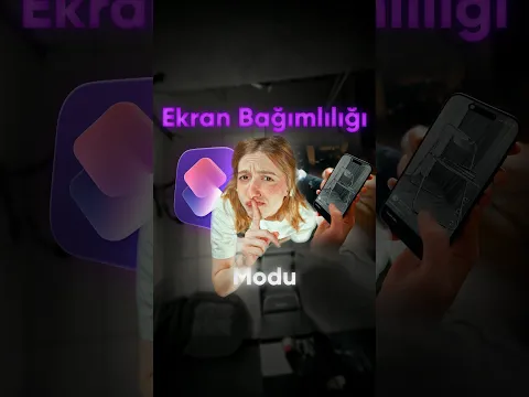 Telefonuma Sıkıcı Ekran Bağımlılığı Modu Ekledim!