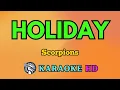 Download Lagu Holiday KARAOKE by Scorpions 4K HD @samsonites
