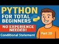 Python for Total Beginners - No Experience Needed Python Course