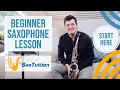 Lagu Beginner Saxophone Lesson #1 | SaxTuition Beginner Series