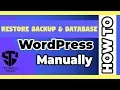 How To Manually MySQL Database Files Folders Backup Cpanel Wordpress Part 2