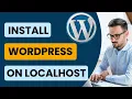 How to Install WordPress on localhost in XAMPP on Windows - WordPress Tutorial for Beginners