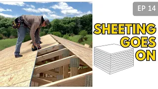 The In-Law Suite Build Ep 14 OSB Sheeting Goes On - The Shell Takes Shape