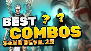 TOP 3 SAND DEVIL 25 DUO COMBOS Fast Slow Versions