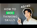 Thinking Skills Breakdown The Intro O Placement Test