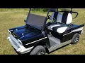 57 Bel Air Electric Club Car Precedent Golf Cart Review Fully Customized