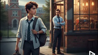 هرب من المدرسة علشان يروح القهوه وابوه زنقه فيديوهات مضحكة فيلم الكوميديا والضحك قصص افلام 