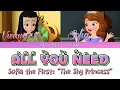 Lagu All You Need- Sofia \u0026 Vivian (Color Coded Lyrics) |Sofia the First \