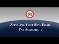 How to Appeal Your Real Estate Tax Assessment