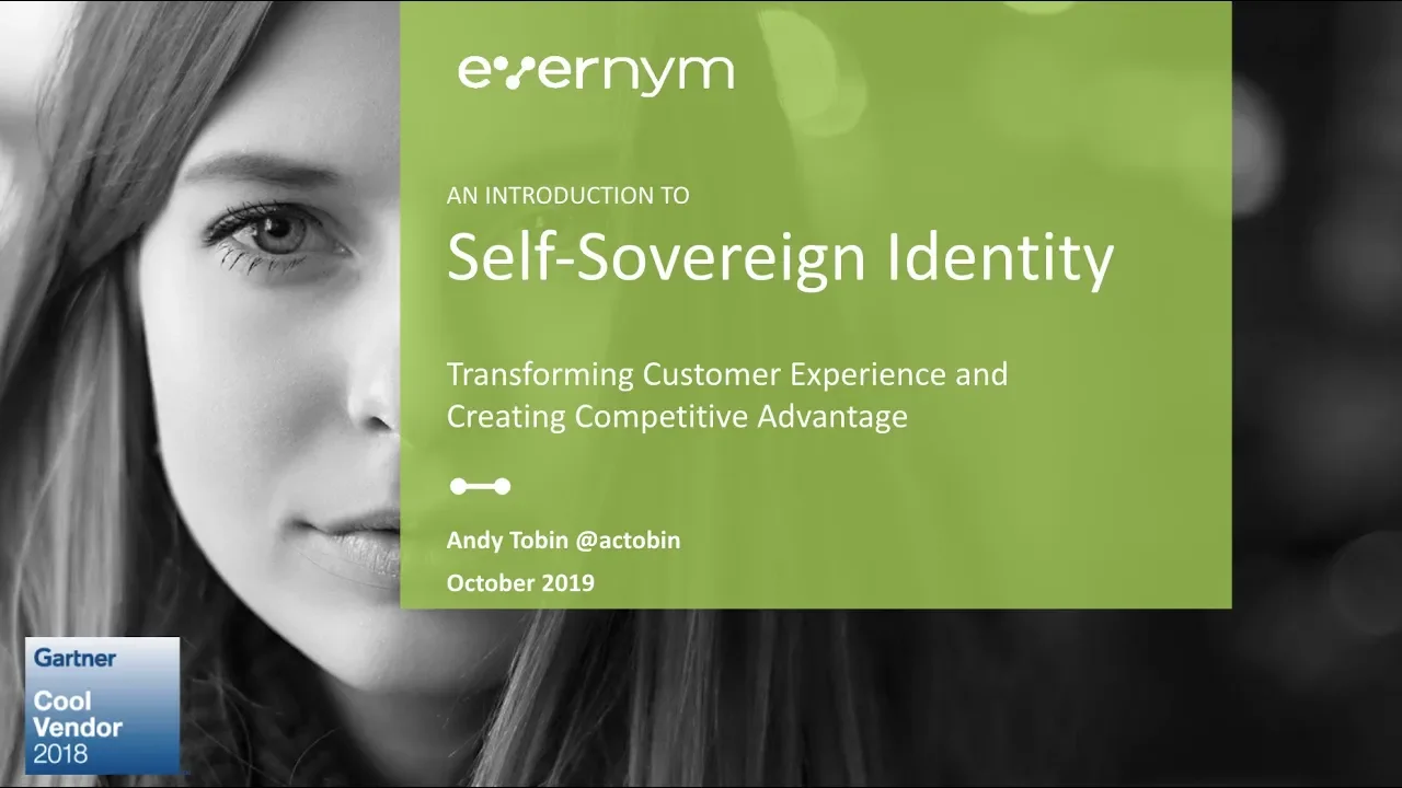An Introduction to Self-Sovereign Identity