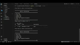 Phase 1 TODO CLI Application