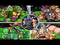 TMNT: Shredder's Revenge - All Bosses + Cutscenes