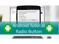 Android How to use Radio Button Radio Group Tutorial