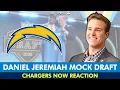 BRAND NEW Chargers Mock Draft From NFL Expert Daniel Jeremiah NFL Draft