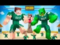 Lagu JJ and Mikey Become STRONG SQUID GAME Players - Maizen Minecraft Animation