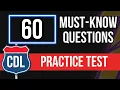 CDL General Knowledge Practice Test 2026 Commercial Driver s License Study Guide