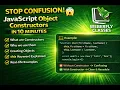 Learn JavaScript Object Constructors in 10 Minutes JavaScript Constructor Functions with Examples