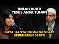 Ketika Wanita Kristen Ini Menantang Dr. Zakir Naik Soal Yesus Anak Tuhan — Jawabannya Bikin Terdiam!