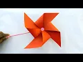 Download Lagu How to make Paper Windmill (Easy) || Making paper Pinwheel || DIY