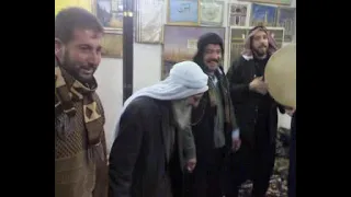 حضرة قديمة في بيت سيدي الشيخ ناجي الرفاعي رحمه الله تعالى انشاد الشيخ الحج وليد الصالحاني رحمه الله 