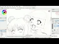 Tokyo Mew Mew New - Ichigo and Minto Line Art SpeedPaint FanArt