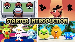 Evolution of Starter Pokemon in Pokemon Games 1996 - 2027