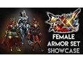 Monster Hunter Generations Ultimate Female Armor Showcase GRank