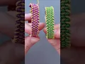 simple and modern macrame bracelet