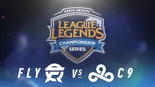 FLY vs. C9 - Week 4 Day 2 | NA LCS Spring Split | FlyQuest vs. Cloud9 (2018)