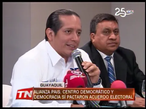 Alianza Pais, Centro Democrático y Democracia Sí pactaron acuerdo electoral