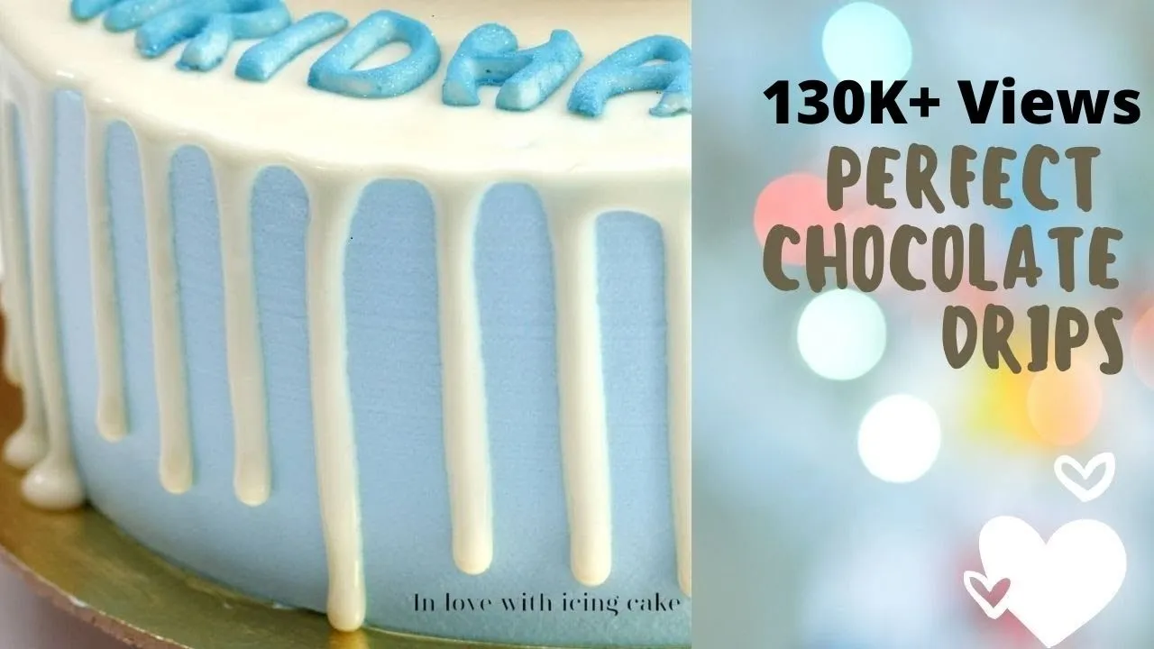 
          
          
          
            
            White Chocolate Drips on Cakes| White Chocolate Drip Cake Recipe
          
        . 
