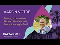 Starting a business on Phoenix LiveView Event Sourcing in 2025 - Aaron Votre ElixirConf US 2025