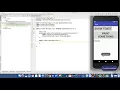 Android Development 7 Toast Show message to the user Bangla