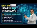 50 SQL Server CTE Vs Temp Tables